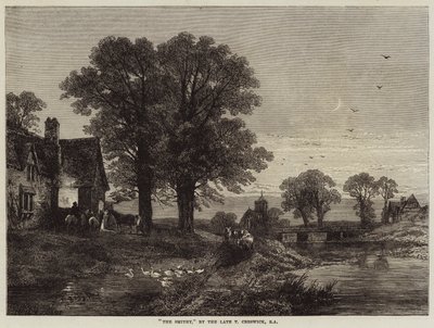 The Smithy by Thomas Creswick